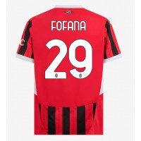 AC Milan Youssouf Fofana #29 Fußballbekleidung Heimtrikot 2024-25 Kurzarm